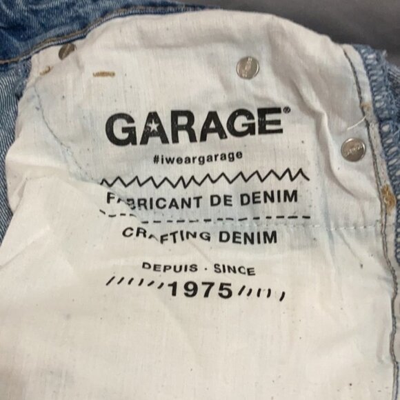 Garage Floral Festival High Rise Jean Shorts - Picture 12 of 14